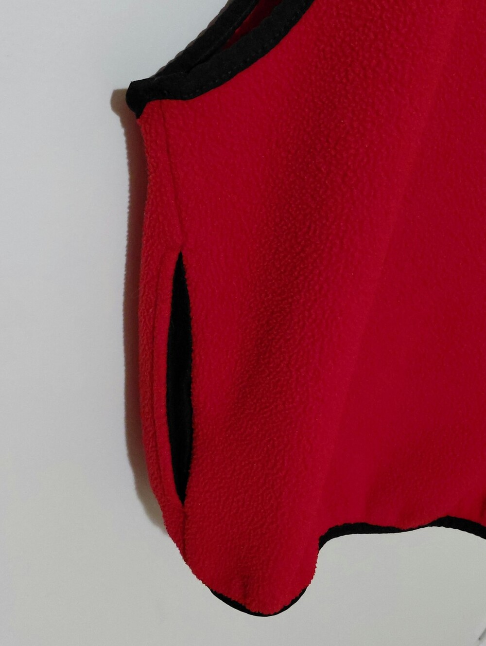 Womens Large Petite Polartek Red Fleece Made In USA Great Condition Many Pockets - Picture 13 of 15